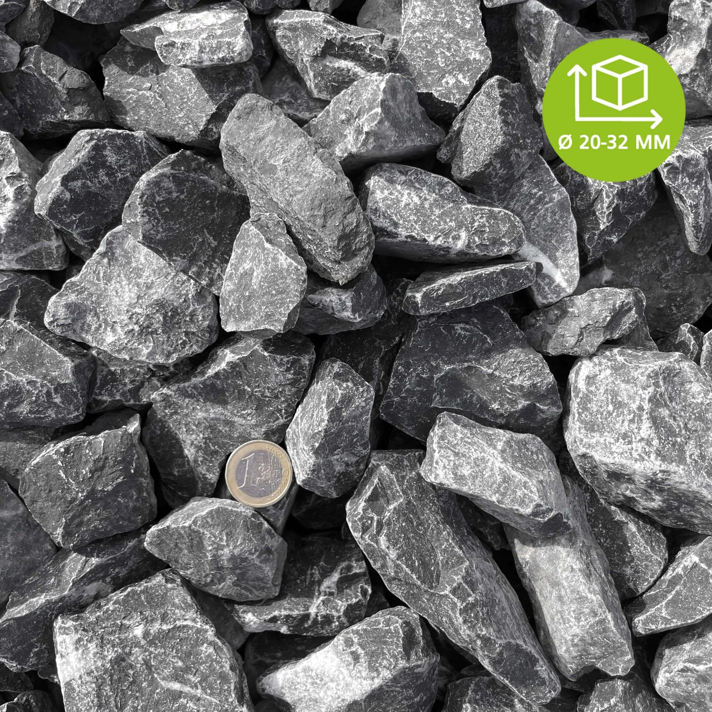 Gravier concass Gris des Ardennes