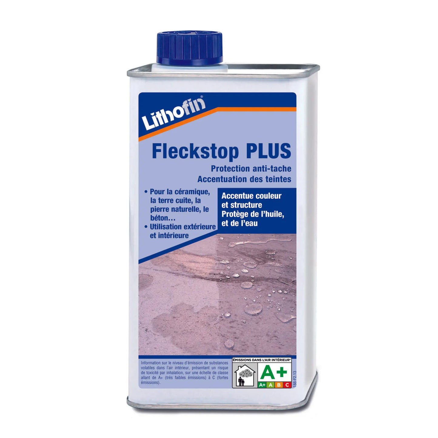 Imperméabilisant + Anti-tâches - LITHOFIN MN + Intensificateur de couleur - LITHOFIN Fleckstop Plus