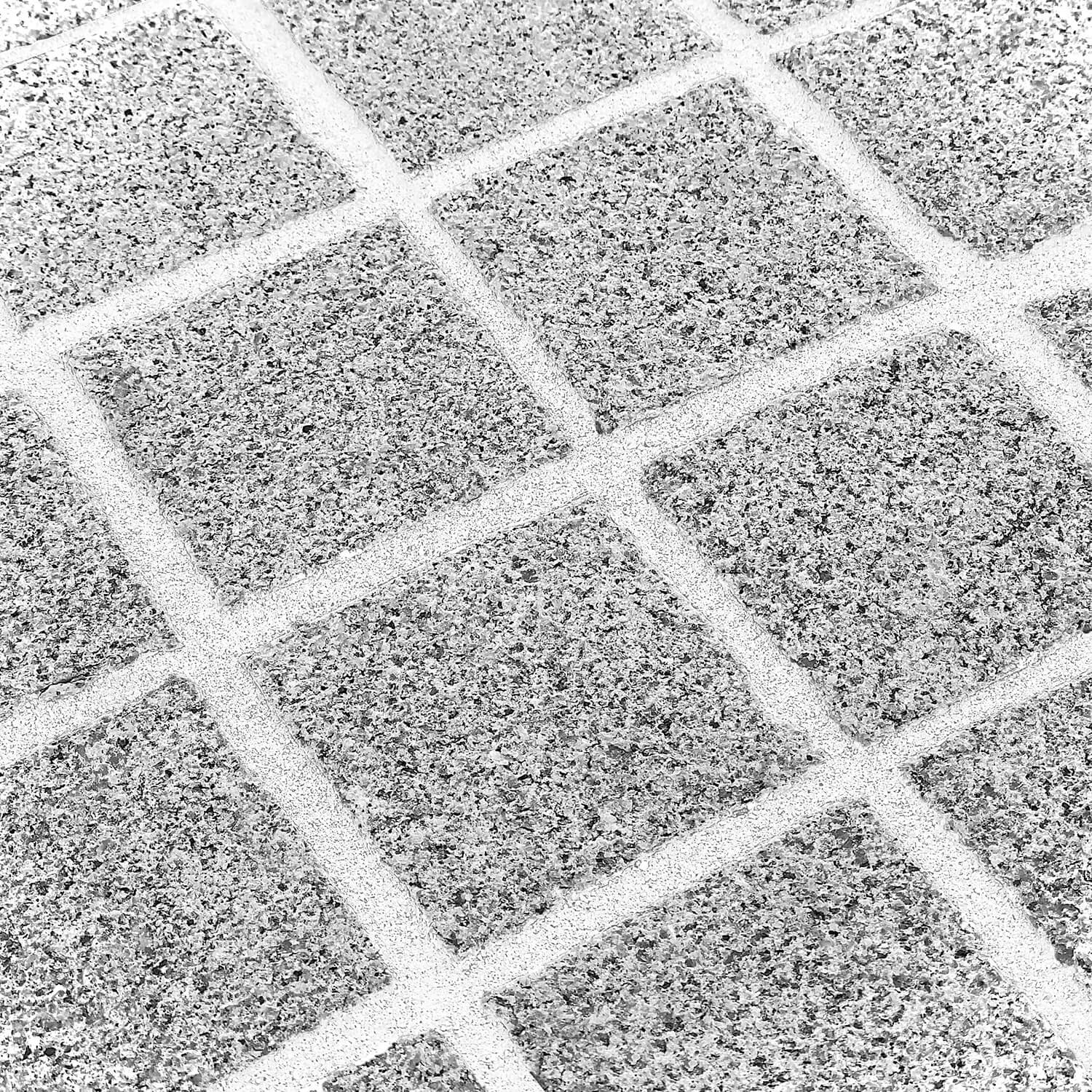 Pavé en granit SILVERSAND Flammé - Minéral Pierre Naturelle