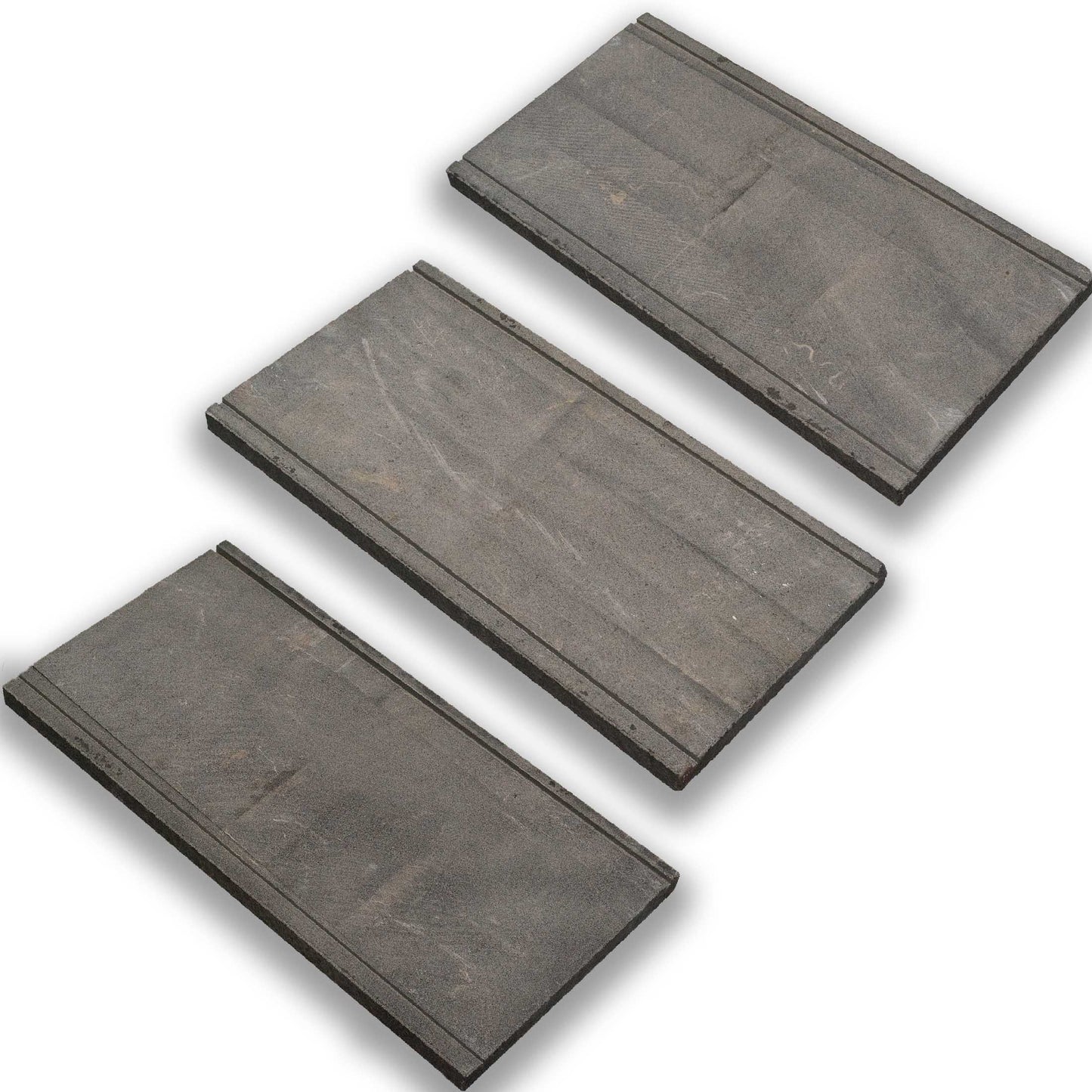 Couvre mur en BASALTE SUPER BLACK - Minéral Pierre Naturelle