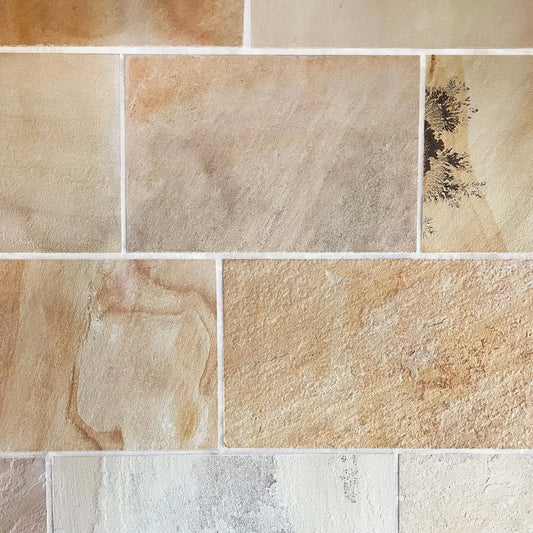 Dallage rectangulaire en QUARTZITE NOBLE - Minéral Pierre Naturelle