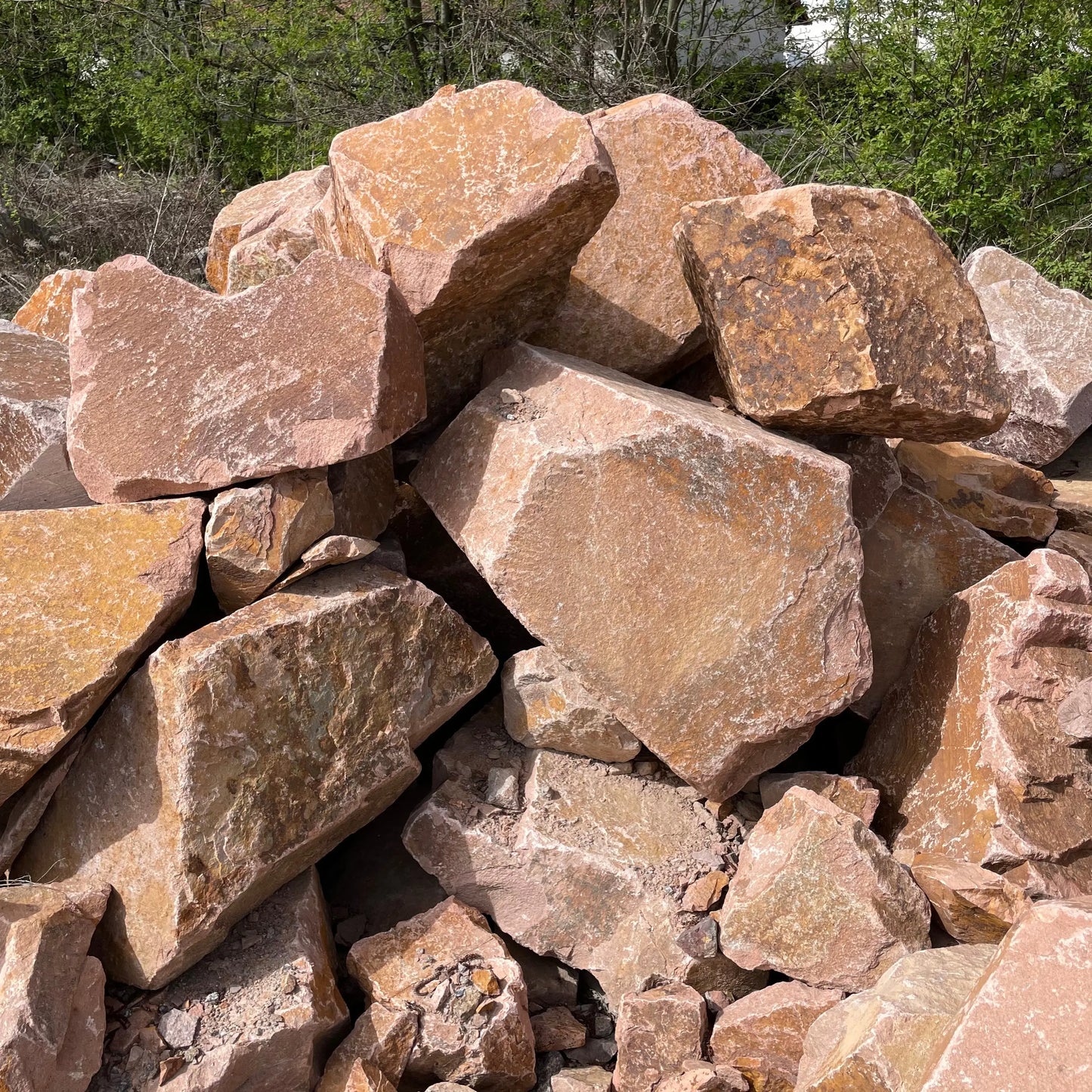 Rochers en Rouille - Minéral Pierre Naturelle