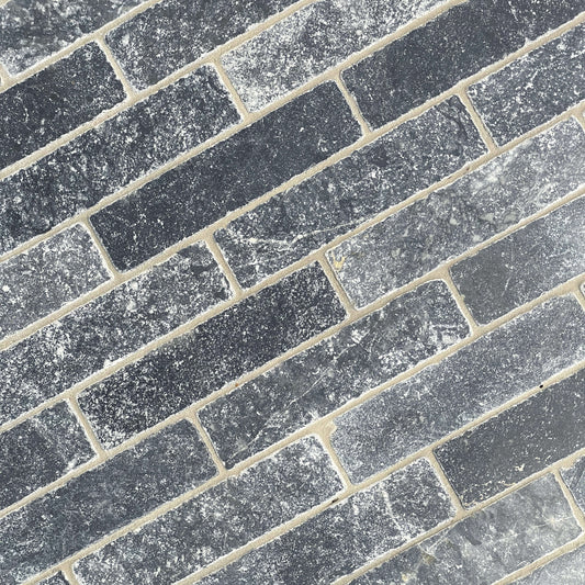 Pavé briquette en Pierre Bleue OCEAN BLUE - Minéral Pierre Naturelle