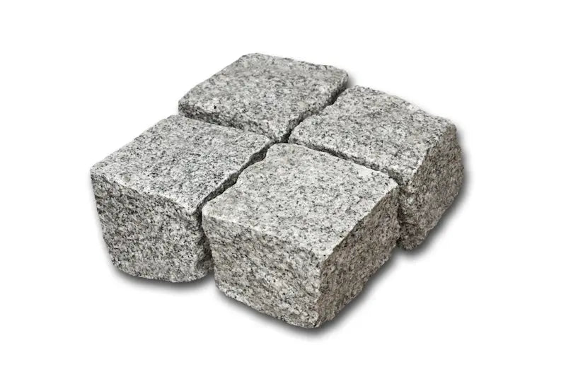 Pavé en granit SILVERSAND - Minéral Pierre Naturelle