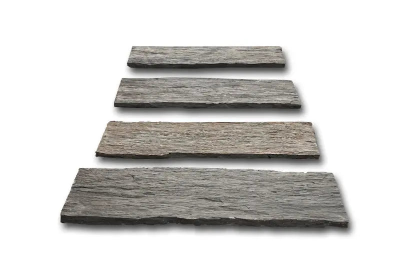 Pas japonais en schiste BLACK SLATE AZUL - Minéral Pierre Naturelle