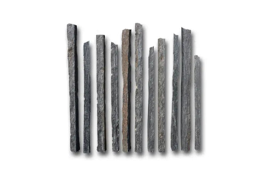 Piquet décoratif en Schiste BLACK STALE AZUL - Minéral Pierre Naturelle