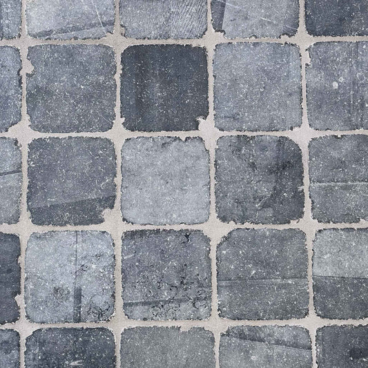 Pavé en PIERRE BLEUE BELGE - Minéral Pierre Naturelle
