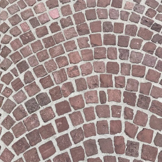 Pavé en GRÈS DES VOSGES Minéral pierre naturelle