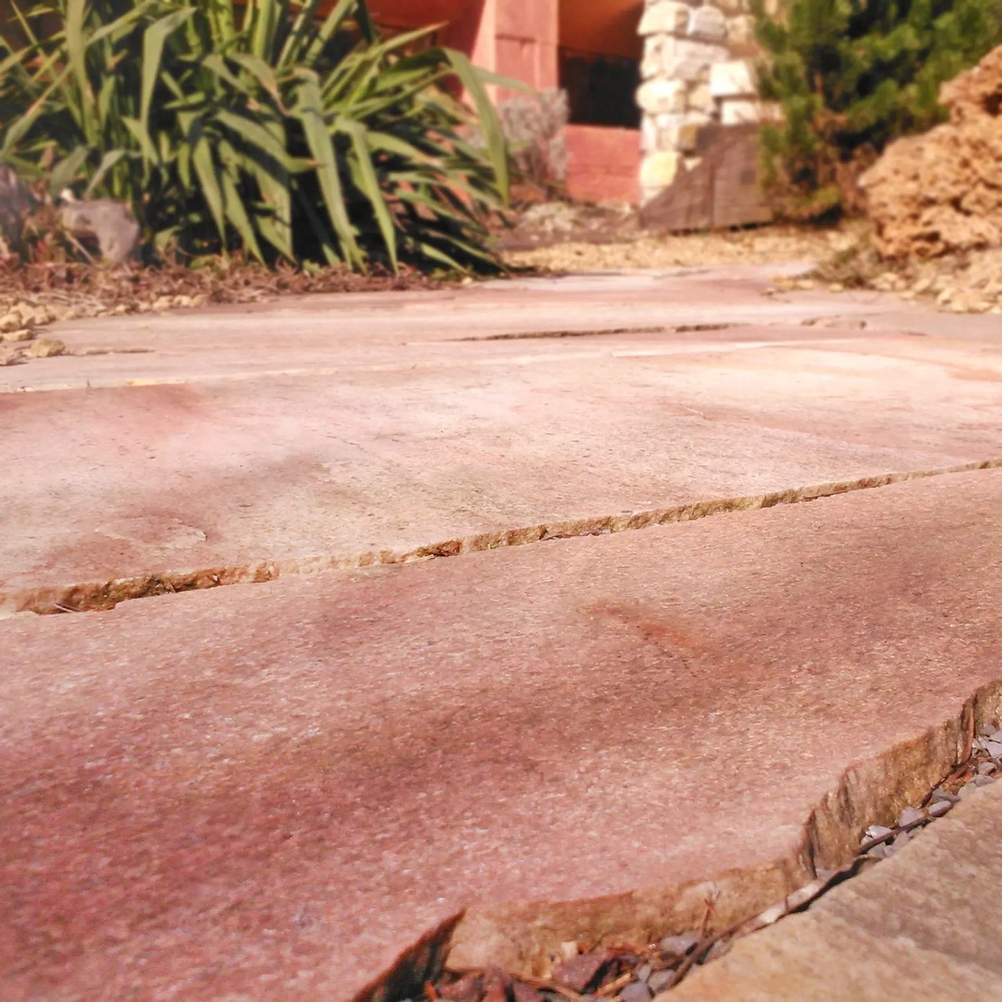 Opus incertum en quartzite CORAL PINK