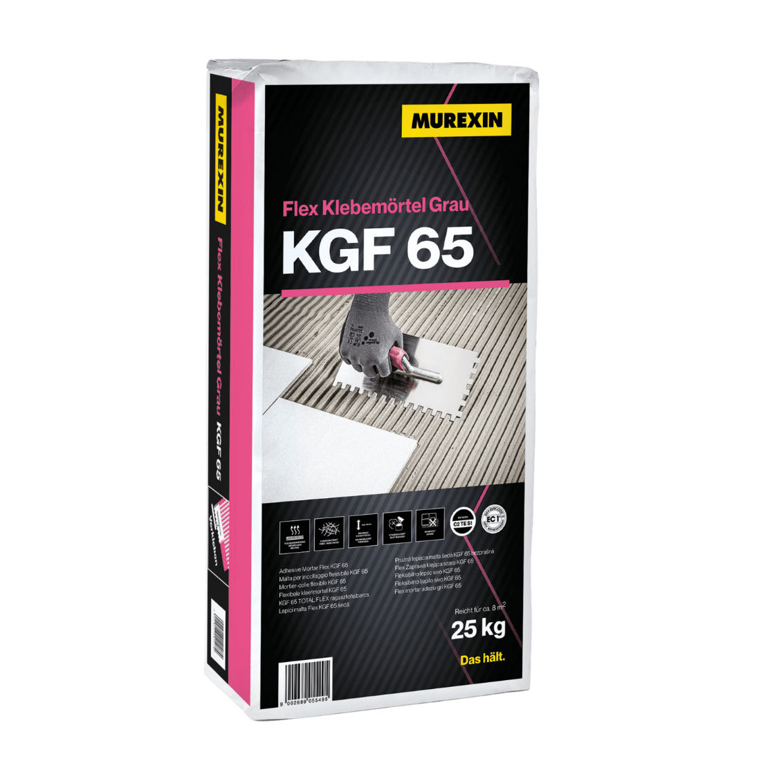 Mortier colle gris - MUREXIN KGF 65 (25 kg)