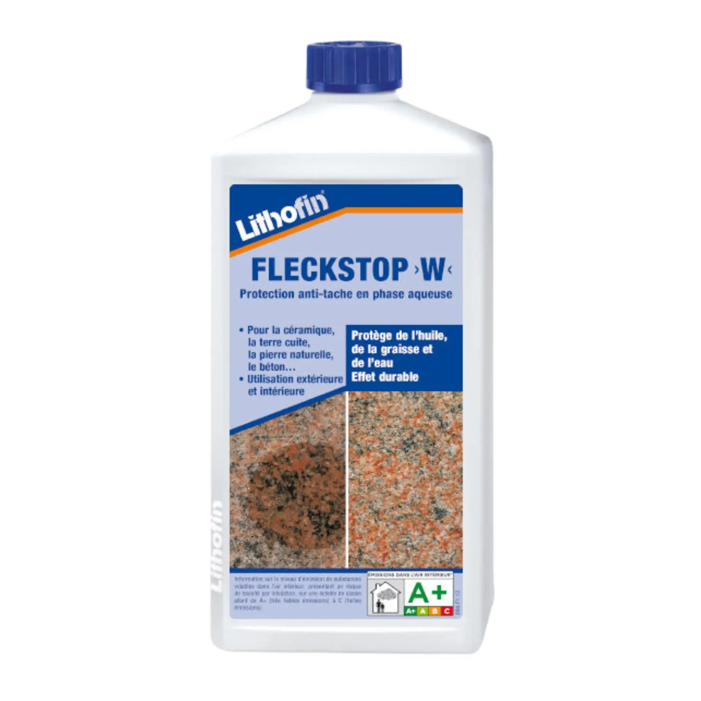 Imperméabilisant + Anti-tâches - LITHOFIN W Fleckstop - Minéral Pierre Naturelle