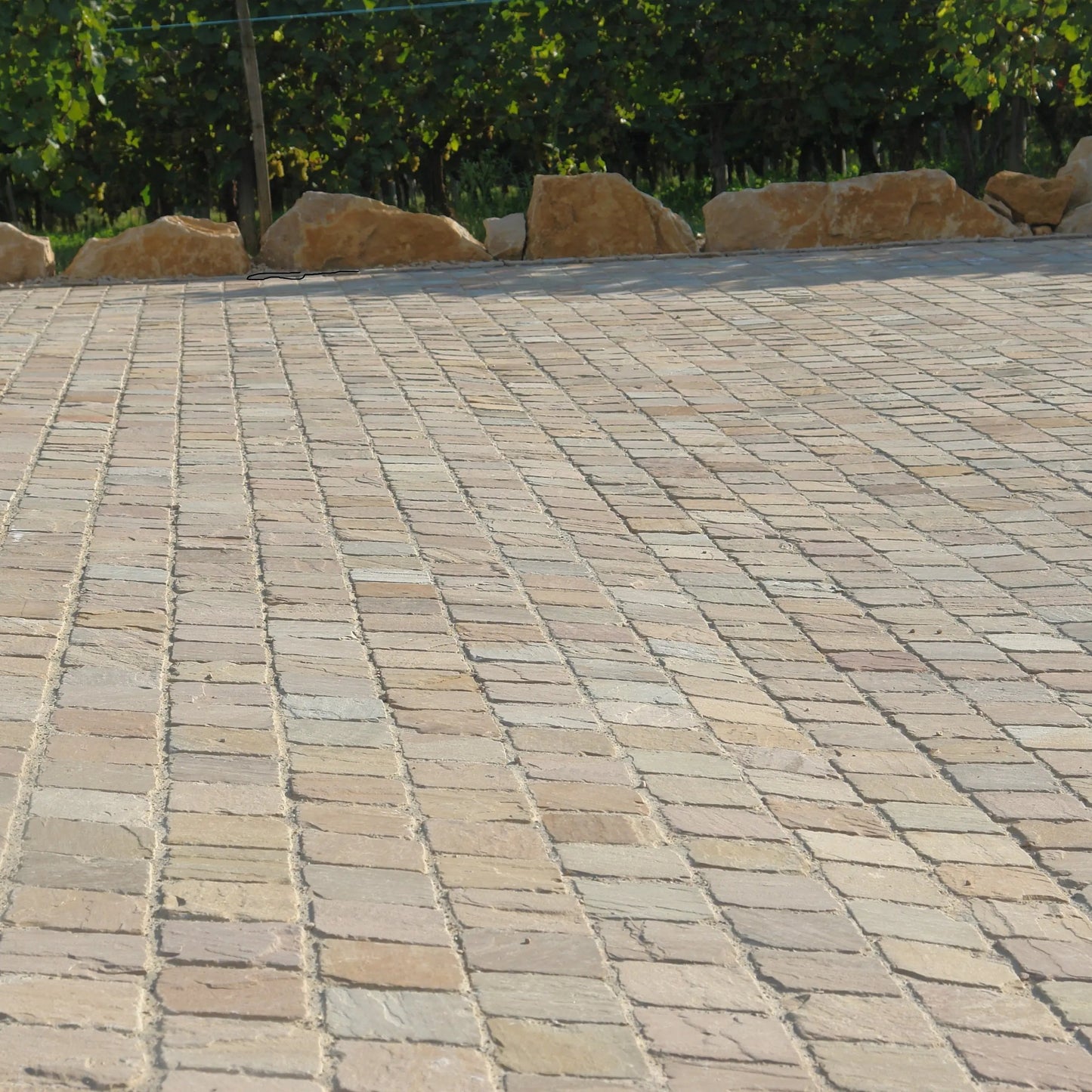 Pavé en grès DORATO - Minéral Pierre Naturelle