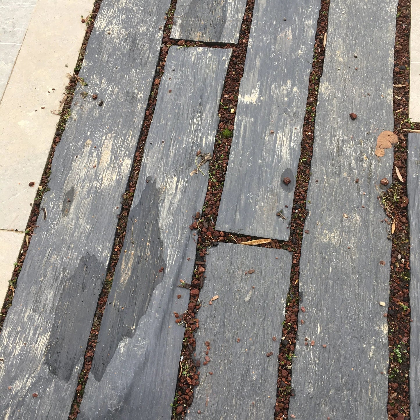 Pas japonais en schiste BLACK SLATE AZUL - Minéral Pierre Naturelle