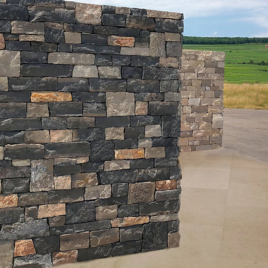 Parement GRIS DES PYRÉNÉES MORDORÉ + Angles - Minéral Pierre Naturelle