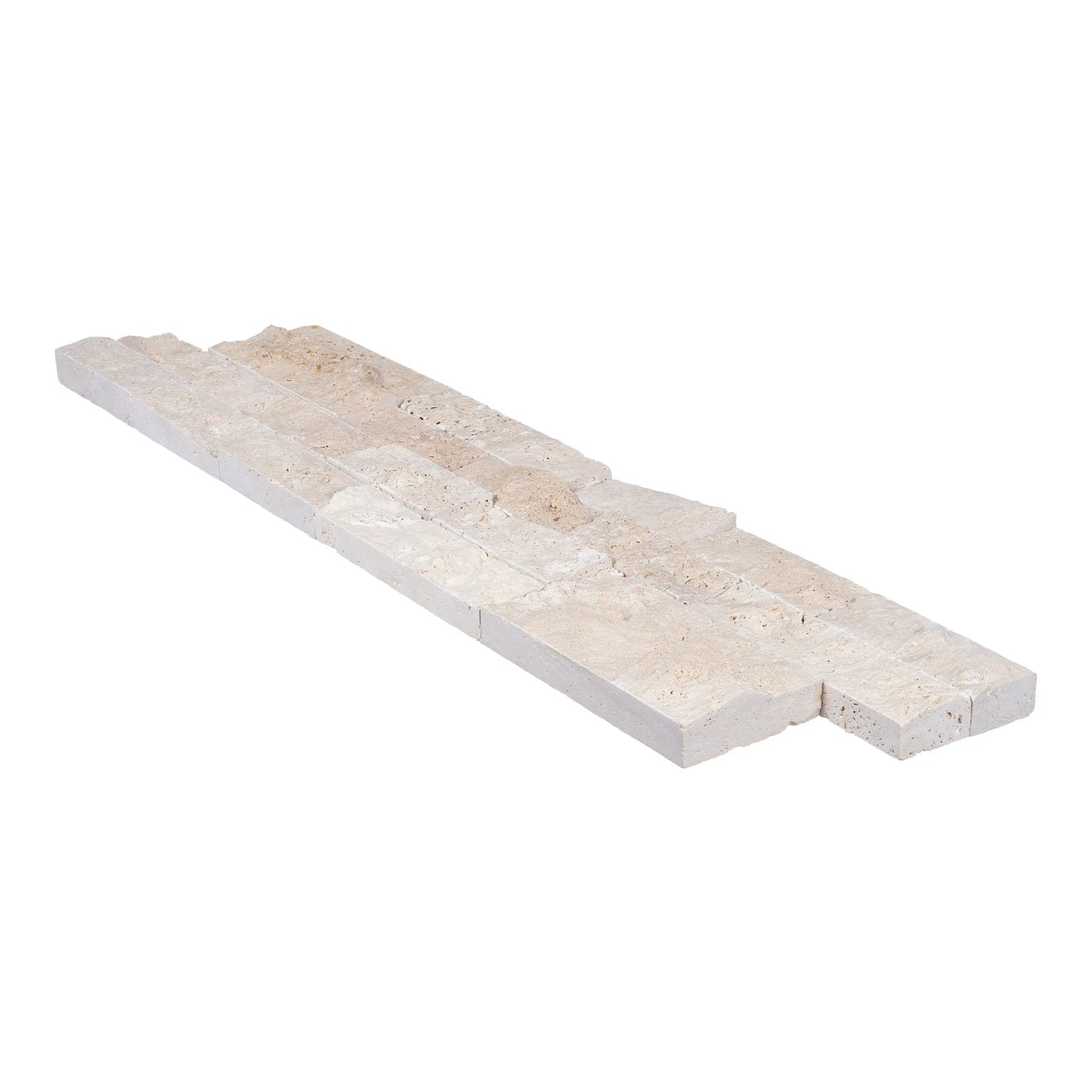Parement TRAVERTIN LIGHT - Préassemblé - Minéral Pierre Naturelle