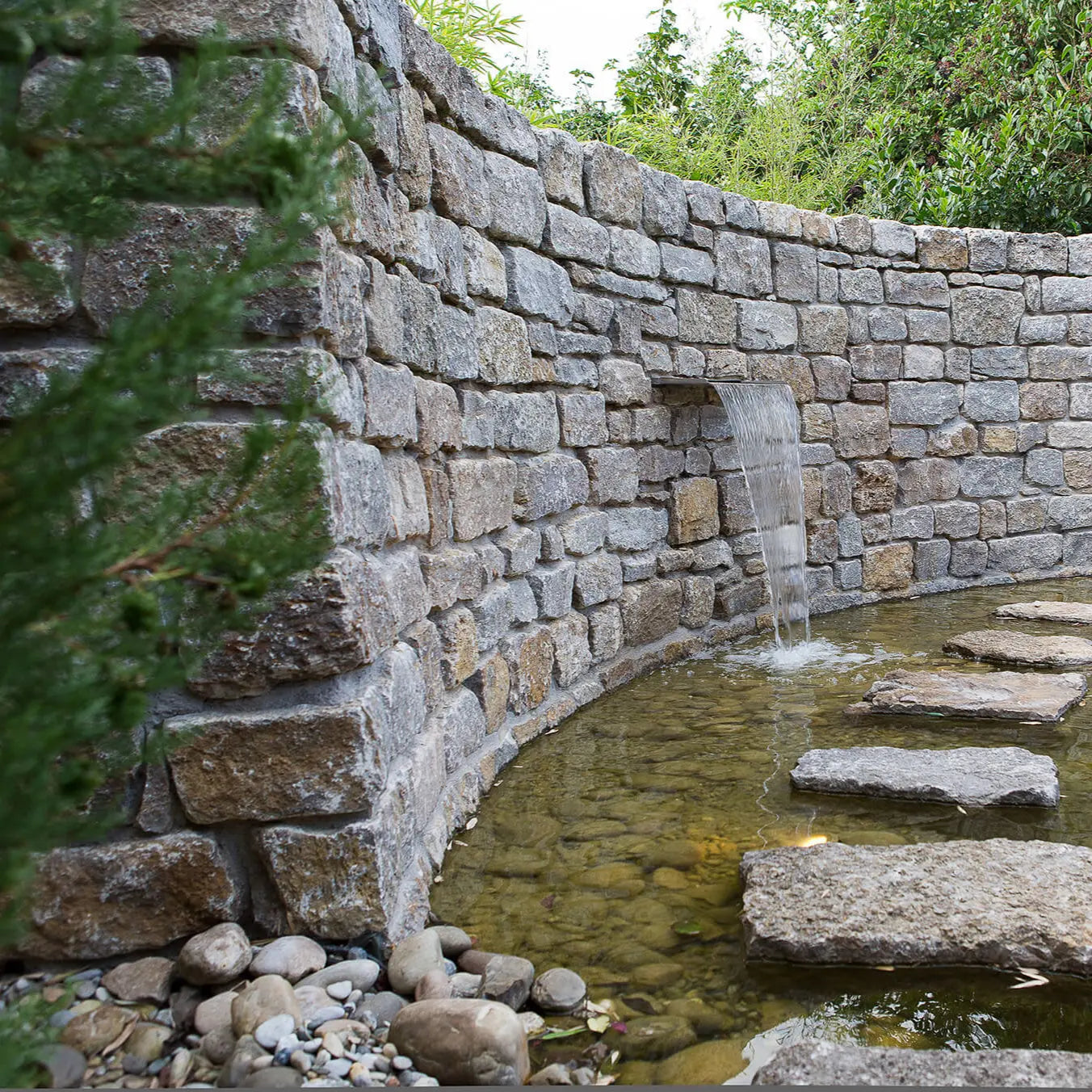 Moellon calibré en pierre calcaire KIRCHHEIMER - Minéral Pierre Naturelle