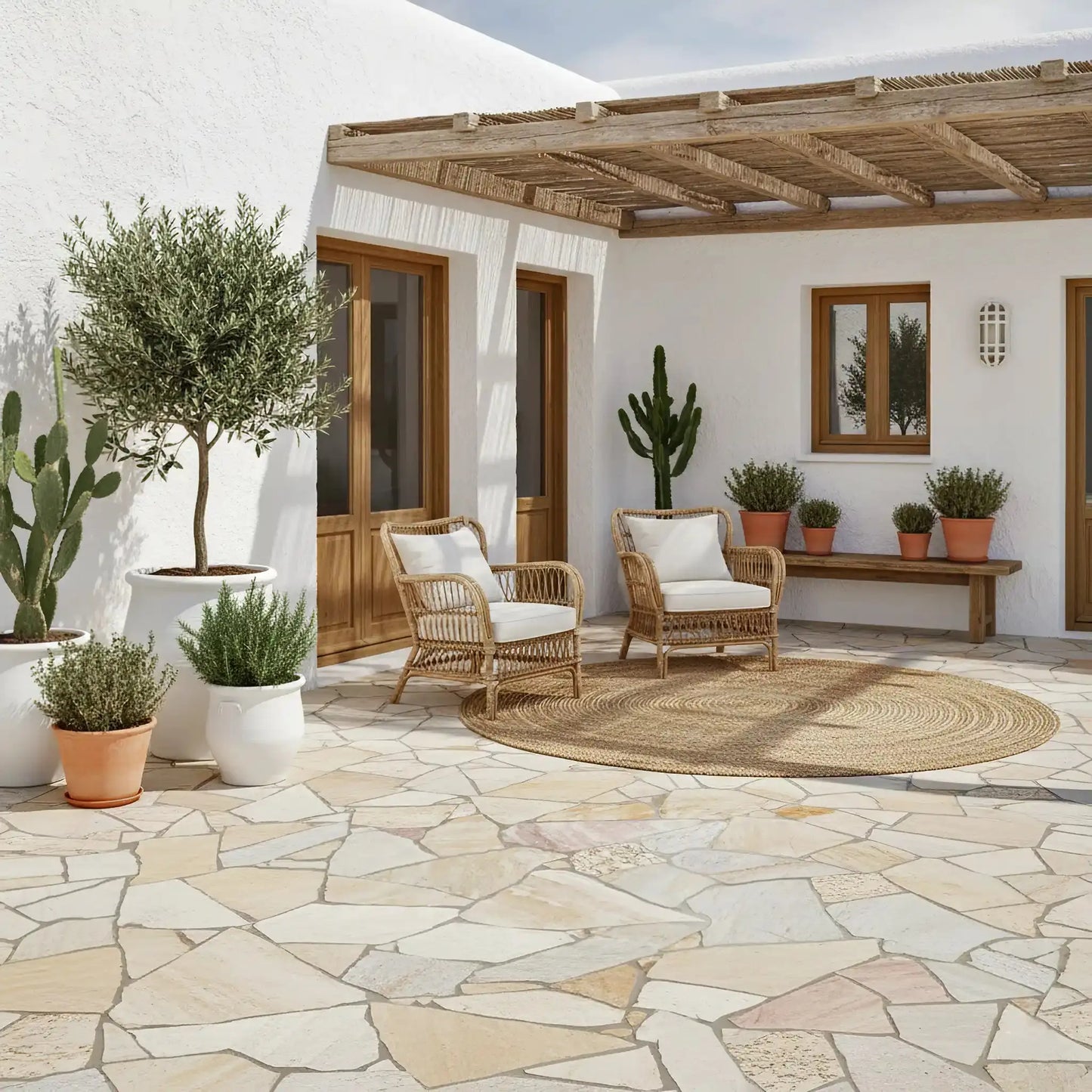 Opus Incertum en QUARTZITE NOBLE