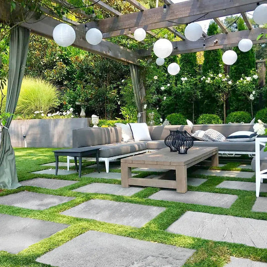 Dallage en PHYLLITE sablé - Minéral Pierre Naturelle