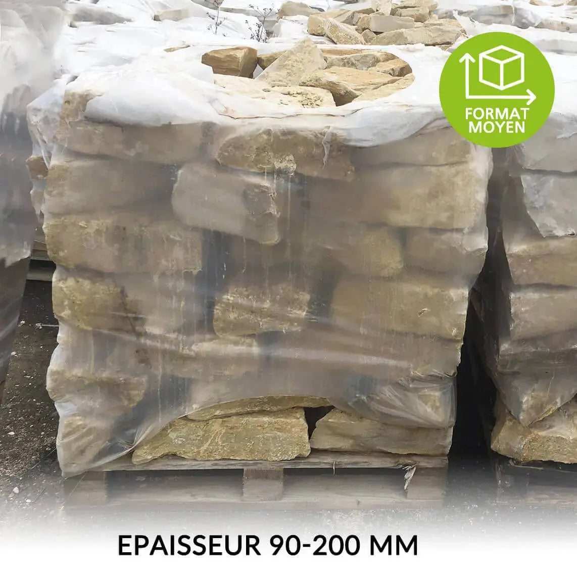 Moellon brut MUREUSE DE L'YONNE - Minéral Pierre Naturelle