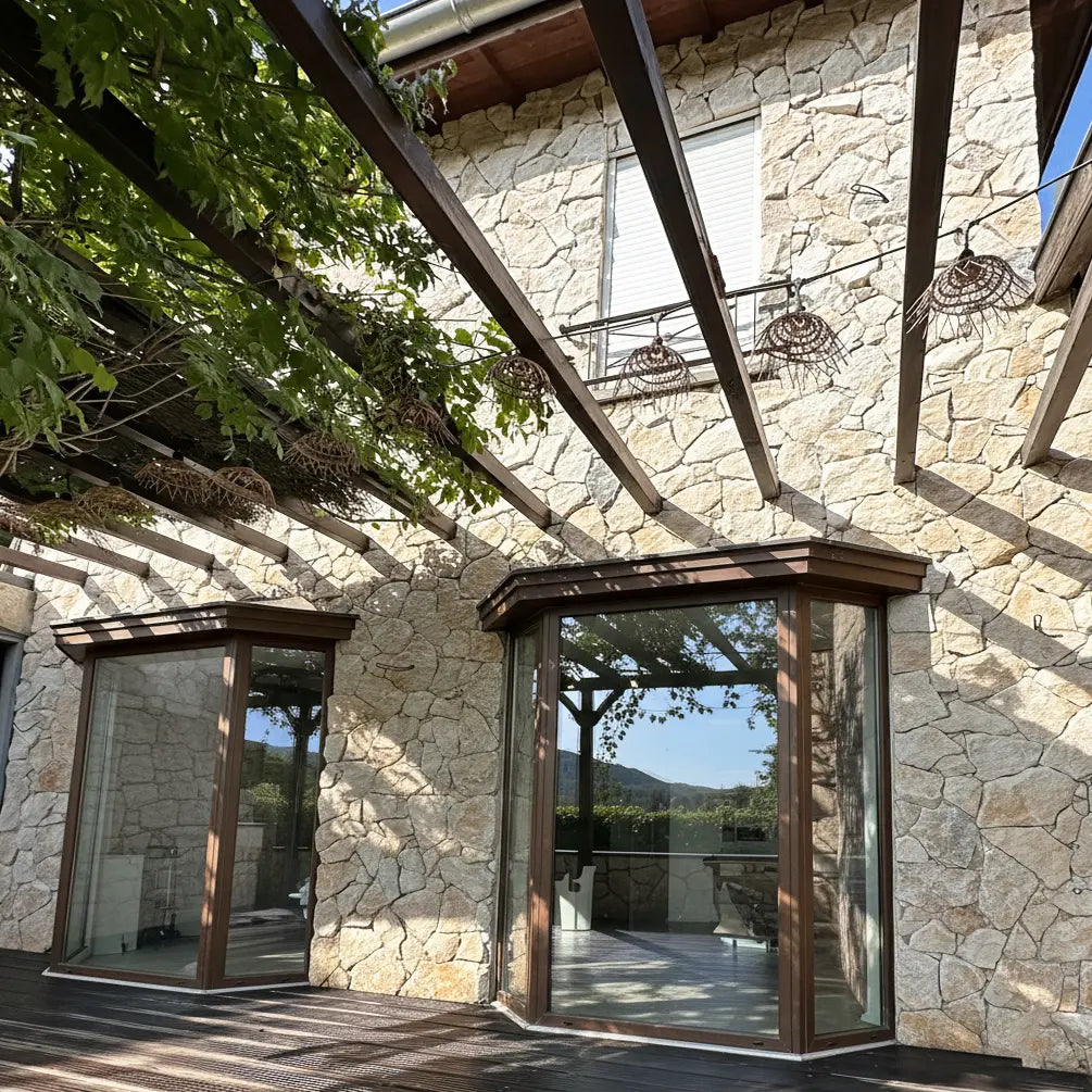 Parement CALCAIRE VILLAGE Incertum + Angles