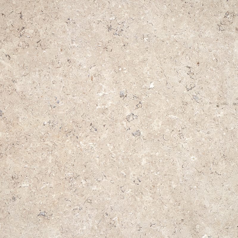 Couvre mur en pierre calcaire SINAI PEARL (sans larmiers) - couvertine beige clair en finition vieilli - zoom