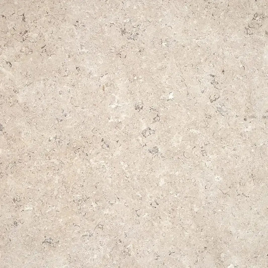 Couvre mur en pierre calcaire SINAI PEARL (sans larmiers) - couvertine beige clair en finition vieilli - zoom