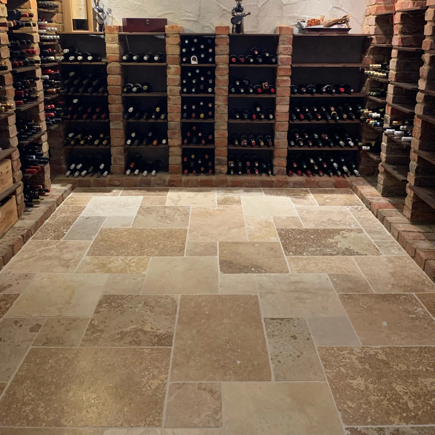 Dallage en TRAVERTIN MIX - Minéral Pierre Naturelle