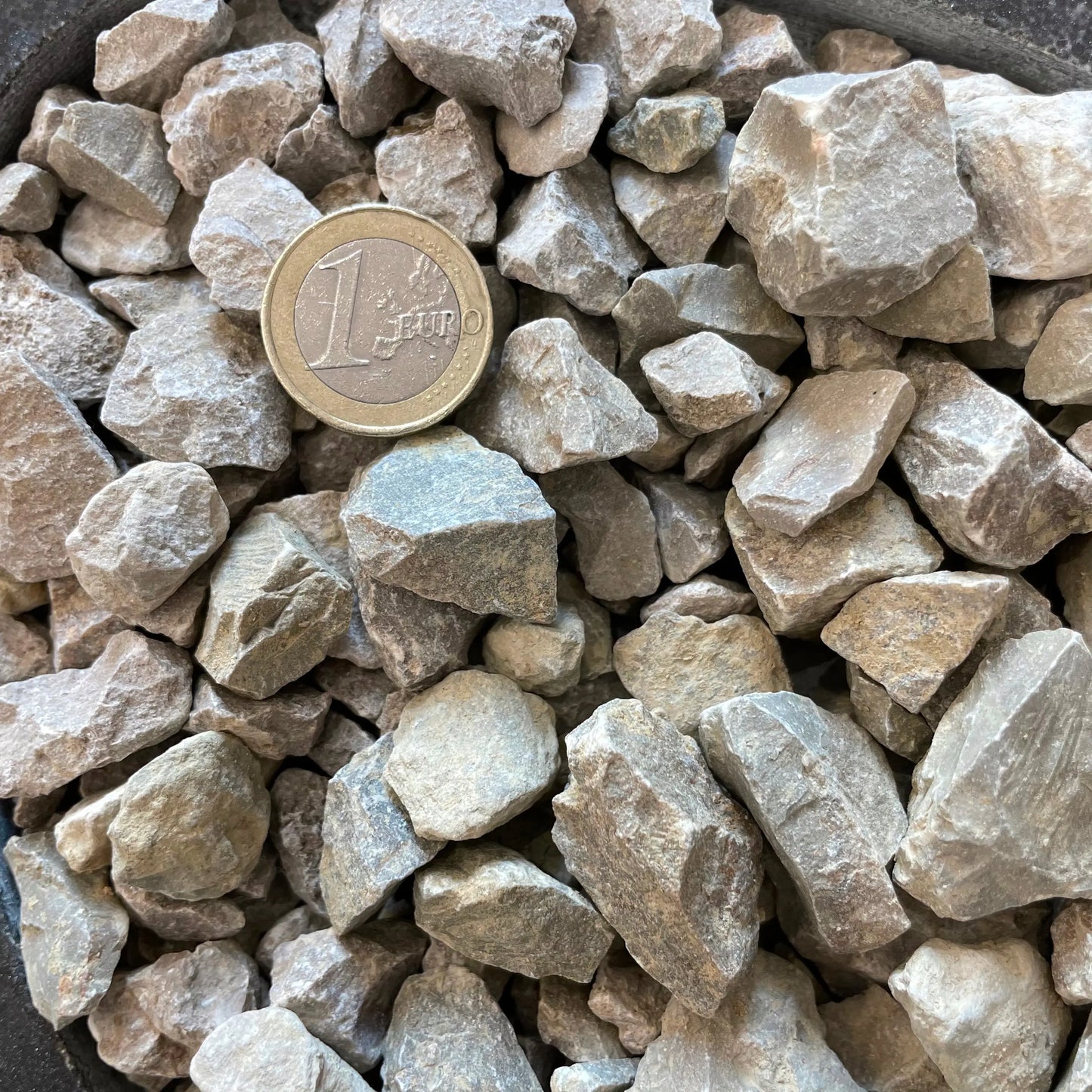 Gravier concassé GRIS D'ARDECHE - Minéral Pierre Naturelle