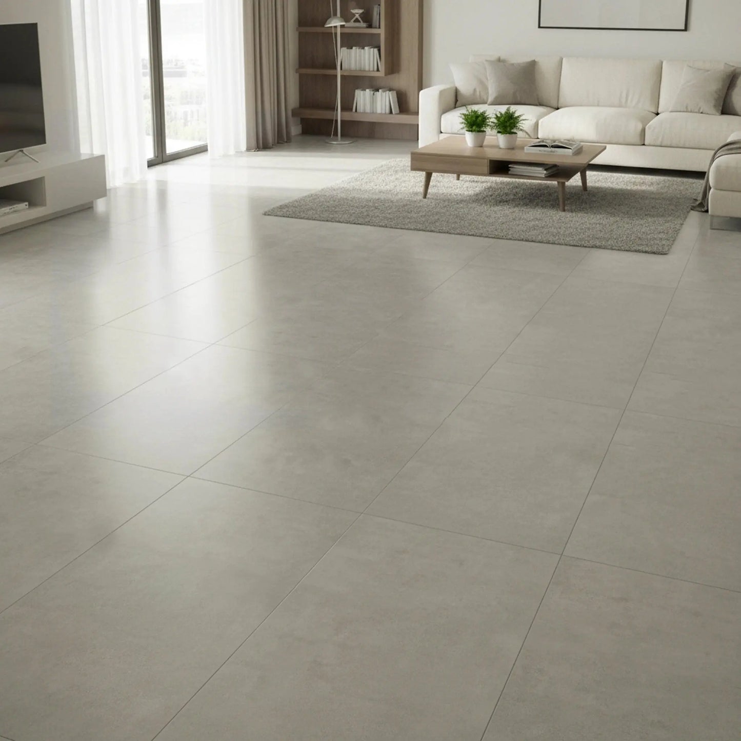 Carrelage effet béton PRIMERA SLATE Minéral pierre naturelle