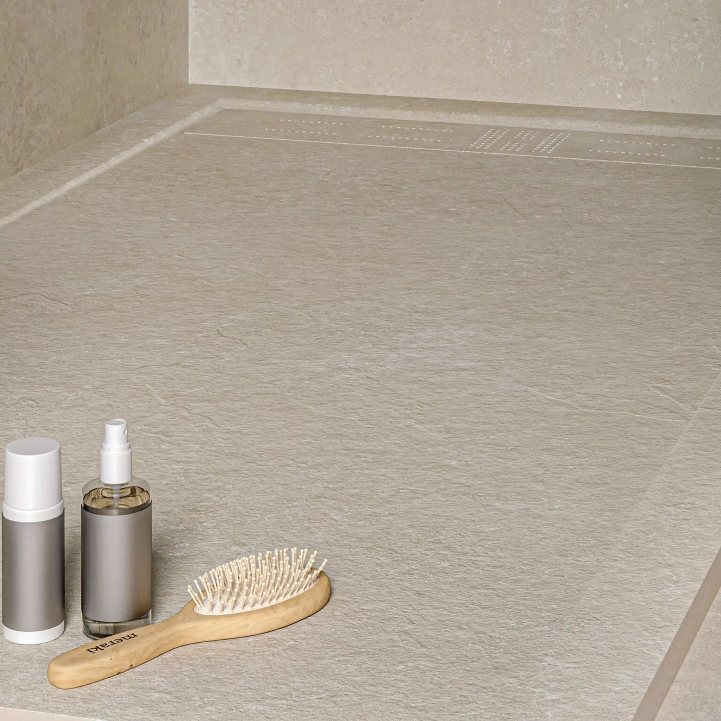 Carrelage effet béton TOWN CREAM - 120 x 60 cm