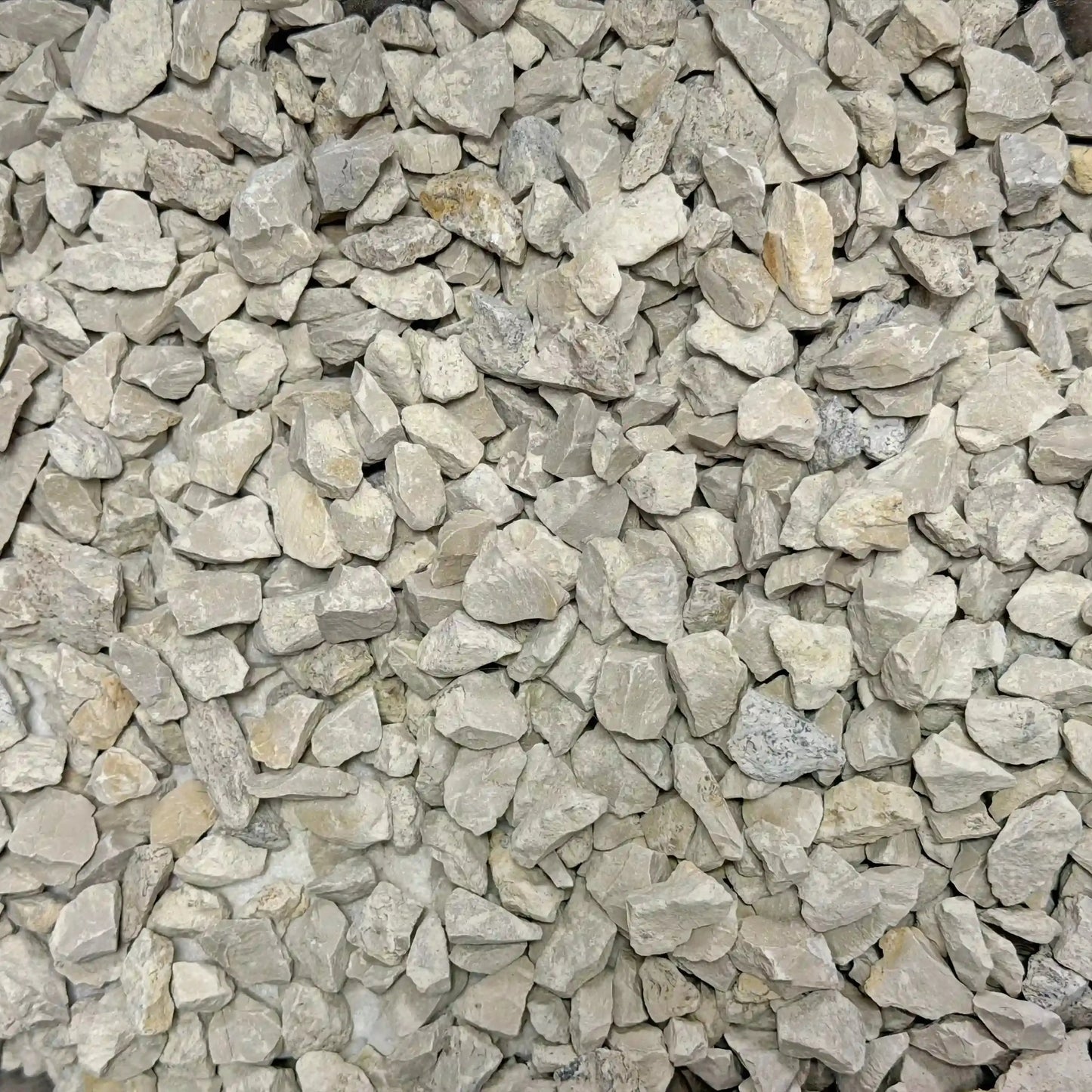Gravier concassé CALCAIRE GRIS CHAMPAGNE - 6/10 mm Minéral pierre naturelle