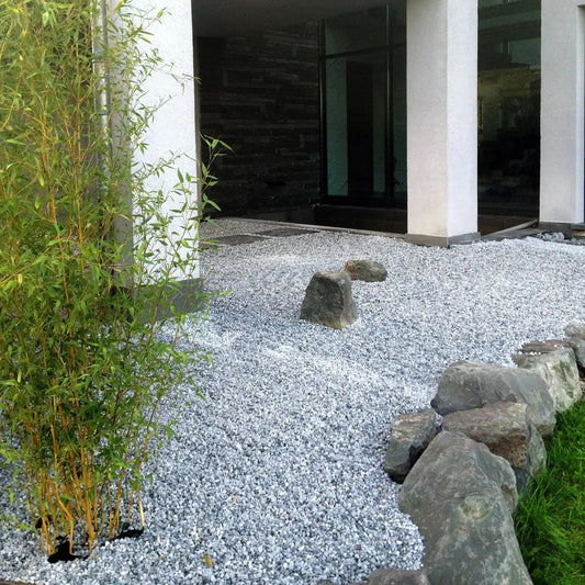 Gravier concassé ICE BLUE - 8/12 mm - Minéral Pierre Naturelle