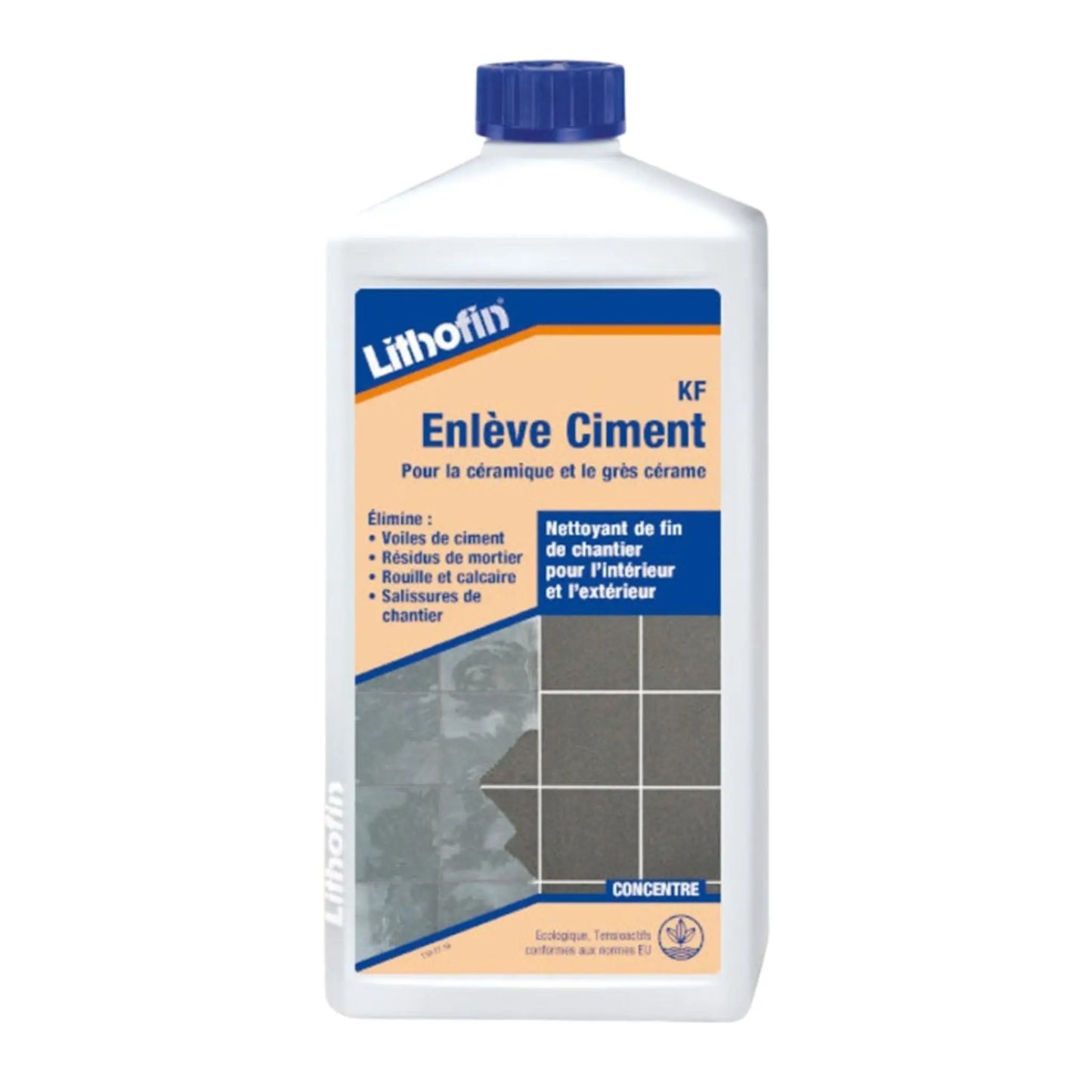Élimine le voile de ciment - LITHOFIN KF Enlève Ciment