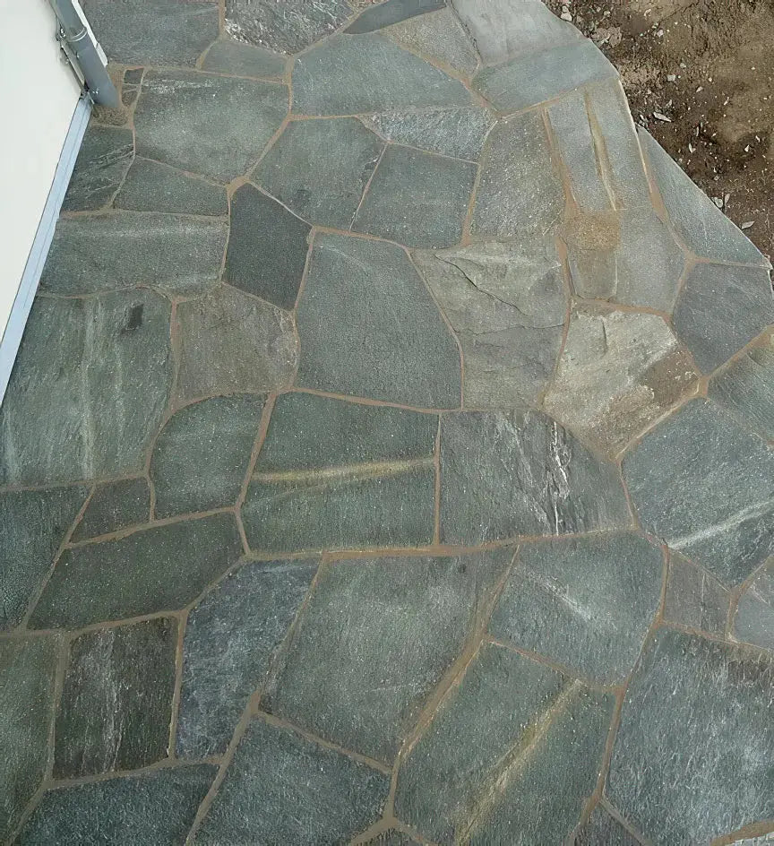 Opus Incertum en QUARTZITE LUZERNE - Minéral Pierre Naturelle