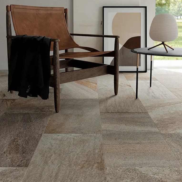 Grès cérame effet pierre ORSI - Minéral Pierre Naturelle