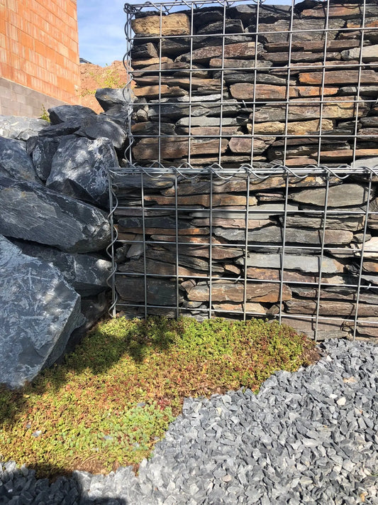 Ardoise pour gabion - Minéral Pierre Naturelle