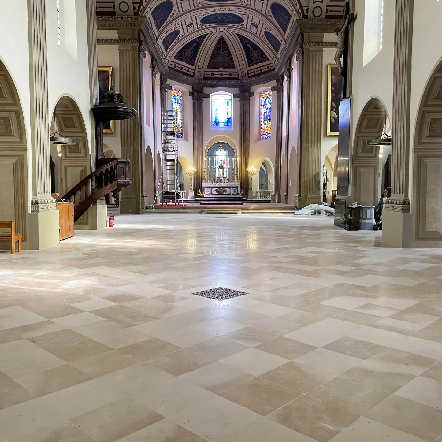 Dallage en pierre de Bourgogne MASSANGIS Adouci - Minéral Pierre Naturelle