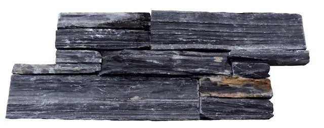 Parement en ARDOISE - Préassemblé + Angles - Minéral Pierre Naturelle