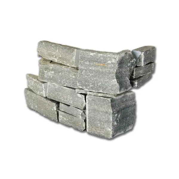 Parement QUARTZITE SLIVERT - Préassemblé + Angles Minéral pierre naturelle