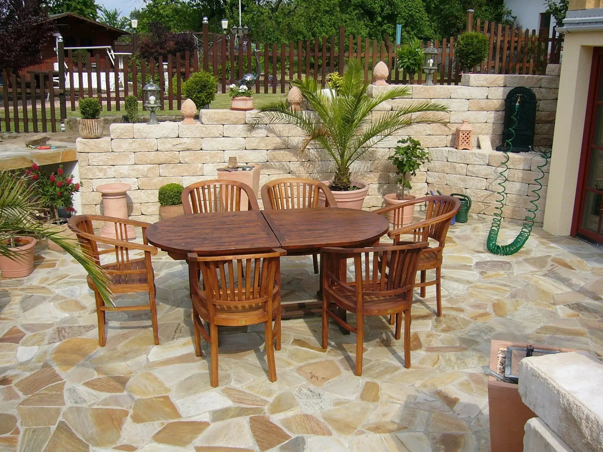 Opus Incertum en QUARTZITE NOBLE - Minéral Pierre Naturelle