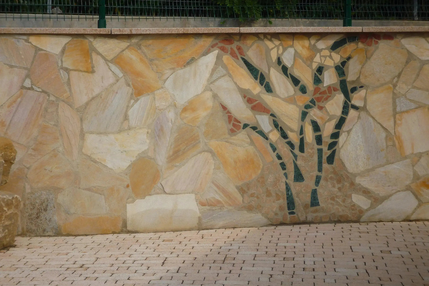 Opus Incertum en QUARTZITE NOBLE - Minéral Pierre Naturelle