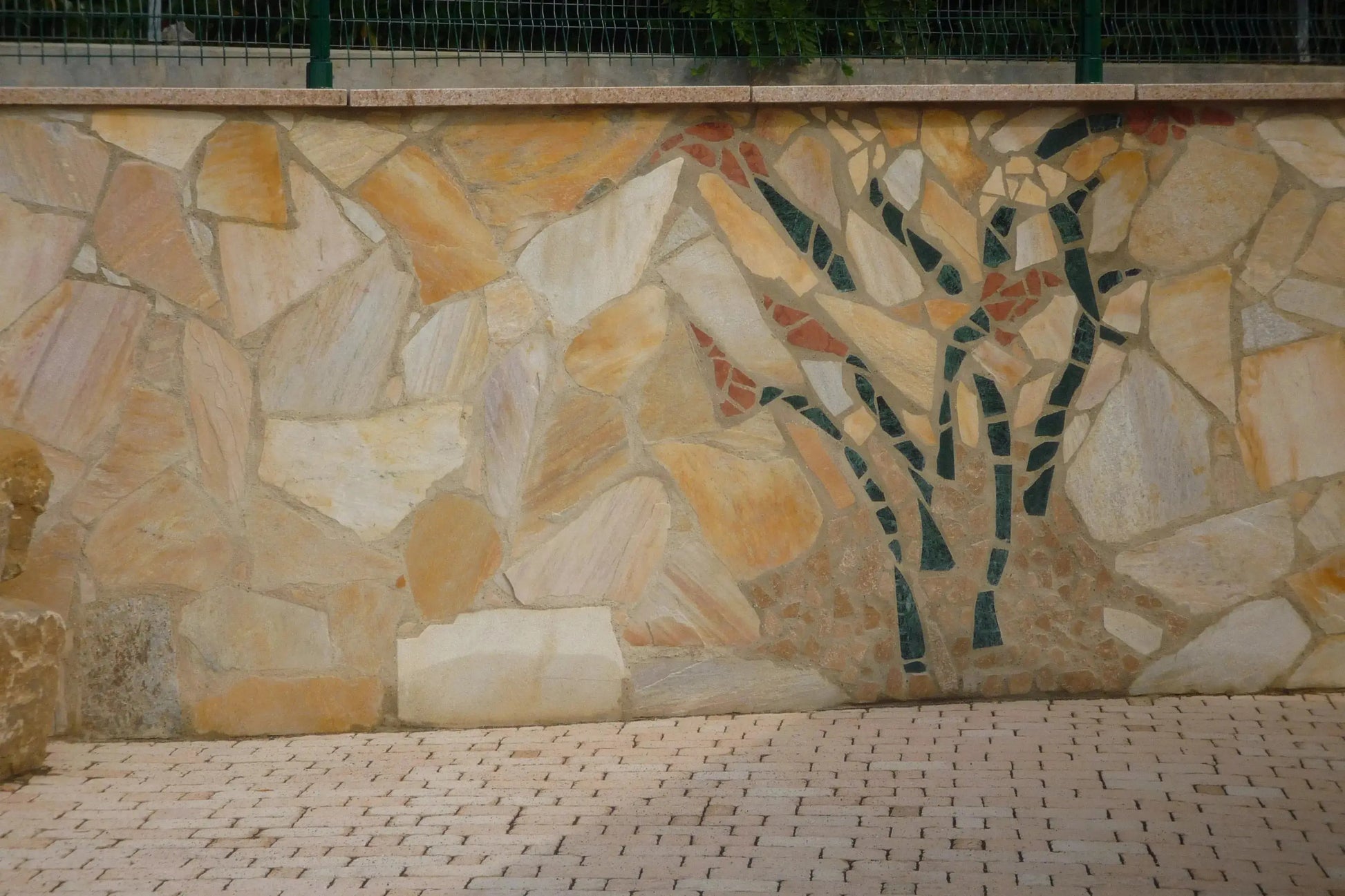 Opus Incertum en QUARTZITE NOBLE - Minéral Pierre Naturelle