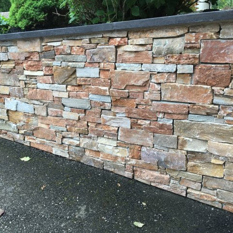 Parement en QUARTZITE HONEY + Angles