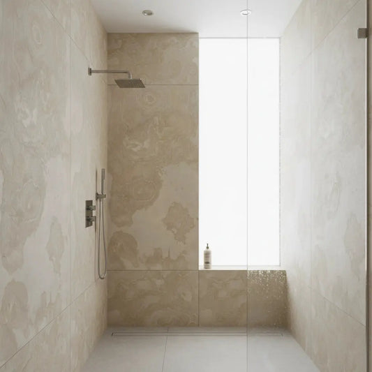 Feuille de pierre naturelle TAN DORÉ Minéral pierre naturelle