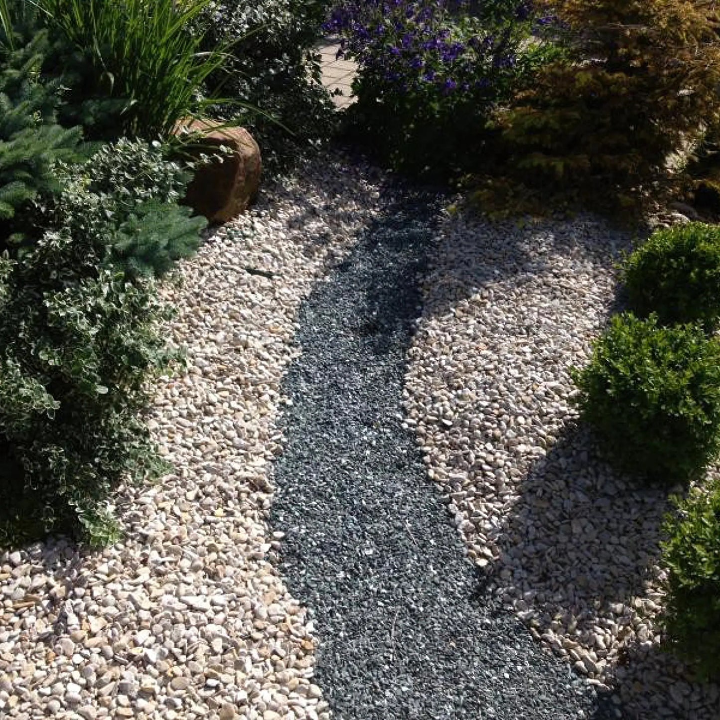 Gravier concassé VERT DES ALPES - Minéral Pierre Naturelle