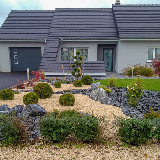 Gravier concassé YELLOW SUN - 5/16 mm - Minéral Pierre Naturelle