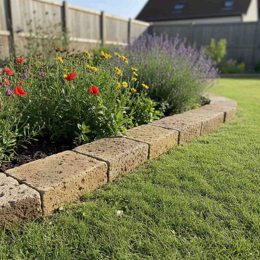 Bordures de jardin en pierre naturelle
