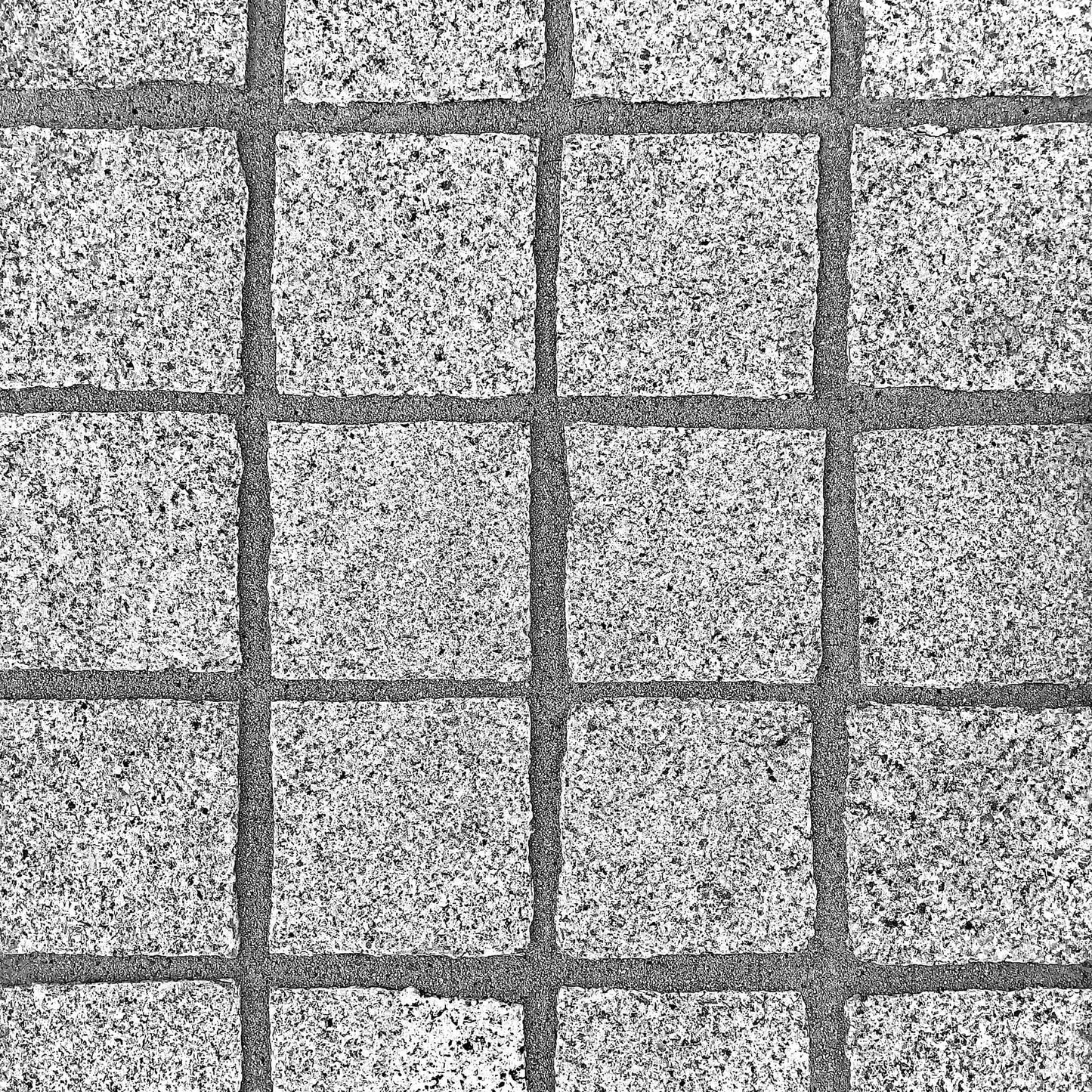 Pavé en granit SILVERSAND Flammé