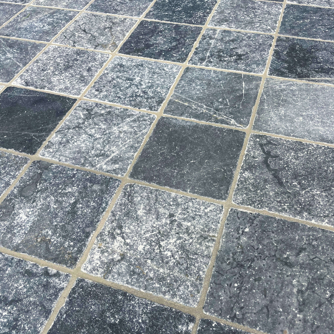 Dallage en SCHISTE GRIS BLEU
