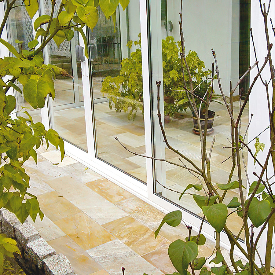 Dallage rectangulaire en QUARTZITE NOBLE